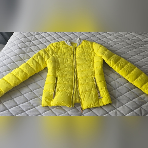 Gaudi Jeans Bright yellow lightweight jacket bomber XS - Picture 4 of 4